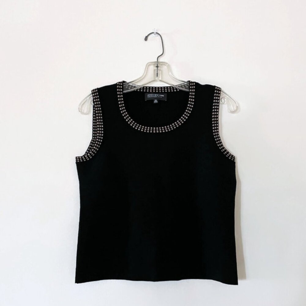 JONES NEW YOURK Sleeveless top, knit blouse ✿